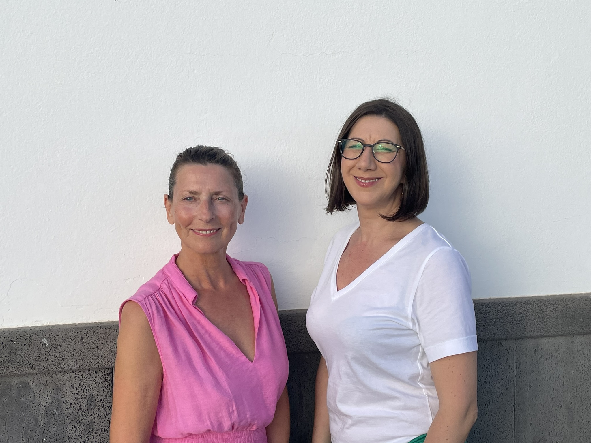 Eveline Kaik und Nina Janewa